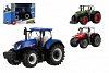 Traktor Bburago Fendt 1050 Vario/New Holland kov/plast 13cm 2 druhy v krabičce 15x11x8cm