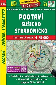 SC 433 Pootaví, Sušicko, Strakonicko 1:40 000