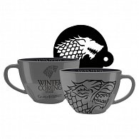 Hrnek Game of Thrones - Stark cappuccino 630 ml