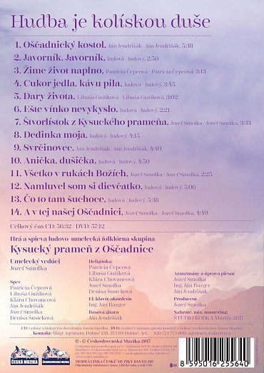 Náhled Kysucký prameň - Hudba je kolískou srdce - CD + DVD
