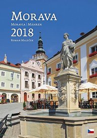 Kalendář nástěnný 2018 - Morava