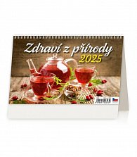 Kalendář stolní 2025 - Zdraví z přírody 14denní