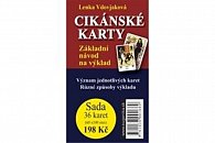 Cikánské kart: Základní návod na výklad y (karty+kniha)