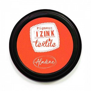 Razítkovací polštářek na textil IZINK textile - oranžový
