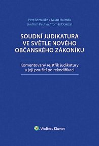 Soudní judikatura ve světle nového občanského zákoníku - Komentovaný rejstřík judikatury a její použití pro rekodifikaci