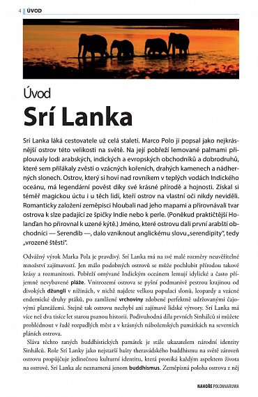 Náhled Srí Lanka - Turistický průvodce