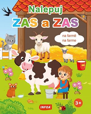 Nalepuj ZAS a ZAS Na farmě / Na farme - snímatelné / snímateľné samolepky