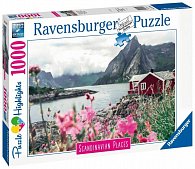 Ravensburger Puzzle Skandinávie - Lofoty, Norsko 1000 dílků