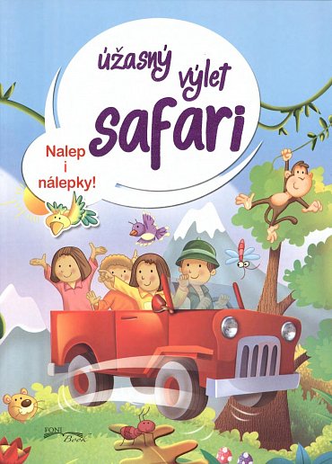Náhled Úžasný výlet safari - Nalep i nálepky!