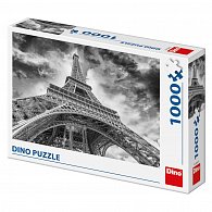 Eiffelova věž s mračny: puzzle 1000dílků