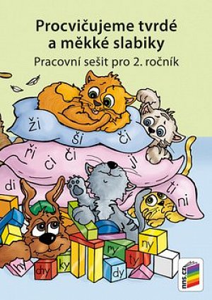 Procvičujeme tvrdé a měkké slabiky - Český jazyk pro 2. ročník ZŠ - duhová řada