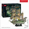 Puzzle 3D LED - Létající Holanďan 360 dílků
