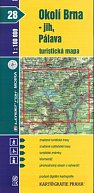1:100T (28)-Okolí Brna - jih, Pálava (turistická mapa)