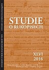 Studie o rukopisech 46 (XLVI, 2016)