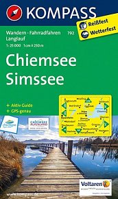Chiemsee, Simssee 792 NKOM 1:25