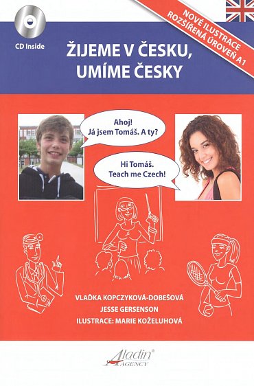 Náhled Žijeme v česku, umíme česky + CD / AJ, 2.  vydání