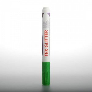 DARWI TEX GLITTER fixa na textil - Světle zelená 6 ml