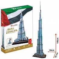 Puzzle 3D Burj Khalifa/136 dílků