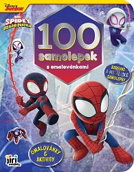 Spidey - 100 samolepek s omalovánkami