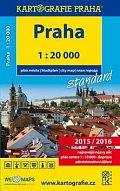 Praha - 1:20 000 plán města standard, 9.  vydání