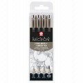 Sakura Sada Pigma Micron Light Cool Gray 4 ks