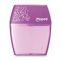 Ořezávátko Maped Shaker - s odpadní nádobkou 2 otvory, blistr, mix barev