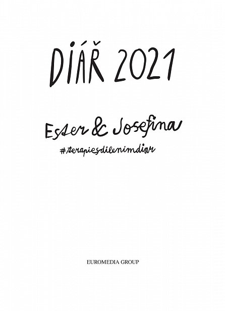 Náhled Diář Ester & Josefina 2021