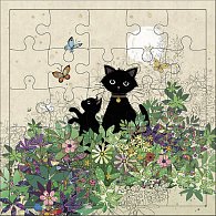 PUZZLE PUZ34H03 BUG ART KIUB