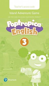 Poptropica English Level 3 Teacher´s Online Game Access Card for Pack