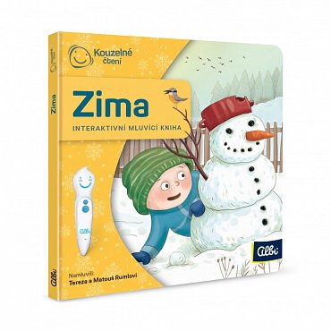 Náhled Zima - Kouzelné čtení minikniha pro nejmenší