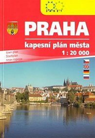 Praha - Kapesní plán města 1:20 000
