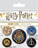 Harry Potter Bradavice - set odznaků
