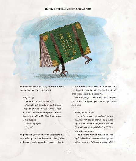 Náhled Harry Potter a vězeň z Azkabanu - ilustrované vydání