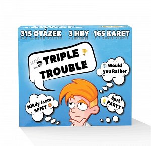 Triple Trouble PACK - Karetní párty set