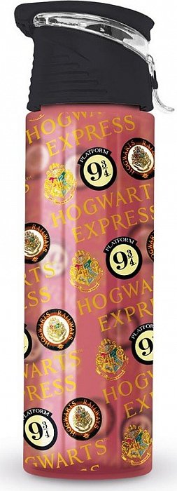 Harry Potter Láhev na pití plastová 700 ml - 9 a 3/4