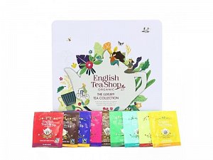 English Tea Shop Čaj Luxusní dárková plechová kazeta bio Klasik 136 g, 72 ks