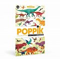 Poppik Samolepkový plakát vzdělávací - Dinosauři