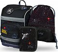 BAAGL SET 3 Zippy plus Pixel Space: aktovka, penál, sáček 