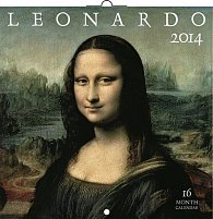 Kalendář 2014 - Leonardo da Vinci - nástěnný poznámkový (ČES, SLO, MAĎ, POL, RUS, ANG)