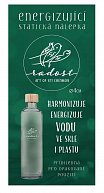 Energizující statická folie průhledná "Radost" průměr 4 cm