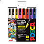 Posca Sada akrylových popisovačů 0,9-1,3 mm - mix barev 16 ks