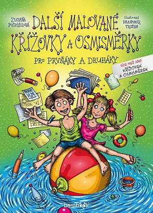 Další malované křížovky a osmisměrky pro prvňáky a druháky - Více než 100 křížovek a osmisměrek