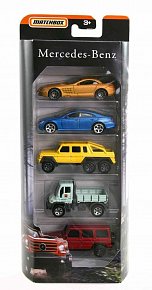 Matchbox Limitovaná edice Mercedes Benz autíčka 5ks