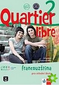Quartier libre 2 - učebnice + pracovní sešit+ DVD + časopis La revue de jeunes