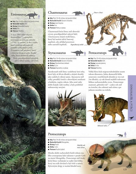 Náhled Dinosauři. Dětská obrazová encyklopedie