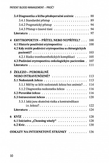 Náhled Patient blood management - PROČ?