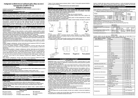 Náhled Antigenní test Rapid-Novel Coronavirus (SARS-Cov-2)