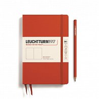 Leuchtturm1917 Zápisník Fox Red Paperback B6+ čistý