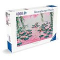 Puzzle Jezero s lekníny 4000 dílků