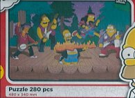 Puzzle - Simpsonovi: Kapela